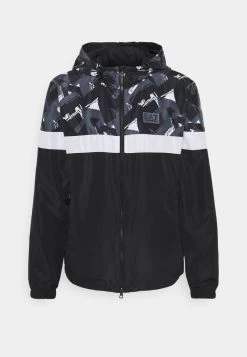 EA7 Emporio Armani Homme Veste Légère Black/white -EA7 Emporio Armani Soldes Magasin 5e2e7c016e0b46fb9320aeeef3089778