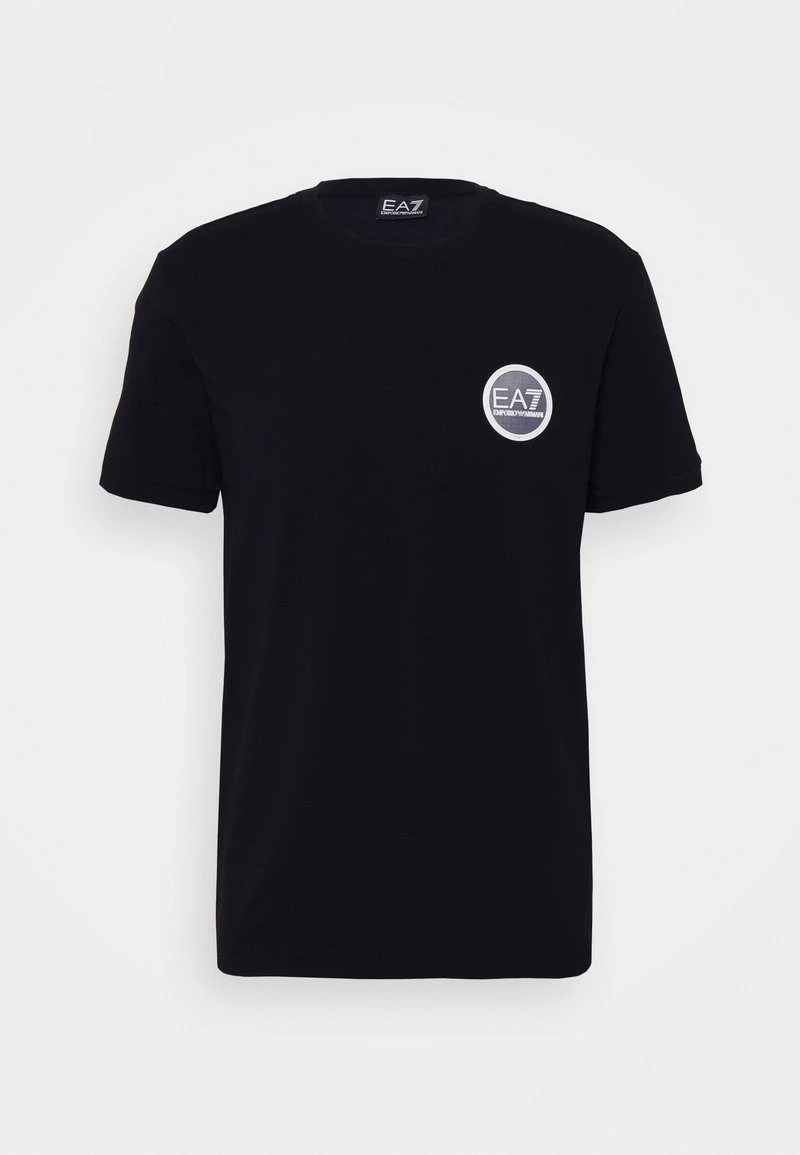 EA7 Emporio Armani TENNIS CLUB TEE T Shirt Basique Nero Homme 1 EA7 Emporio Armani TENNIS CLUB TEE T Shirt Basique Nero Homme