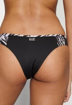 EA7 Emporio Armani SEAWORLD GRAPHIC BAND WOMENS SET Bikini Nero/bianco Femme -EA7 Emporio Armani Soldes Magasin 614ce3097ec94df6a82fadde7785630a