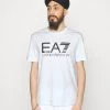 EA7 Emporio Armani Homme T Shirt Imprimé White
