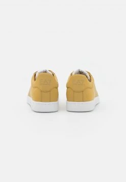 EA7 Emporio Armani UNISEX Baskets Basses Gold -EA7 Emporio Armani Soldes Magasin 63cd1e4bf459477cb062d71c192252ea