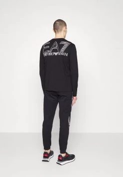 EA7 Emporio Armani Pantalon De Survêtement Black Homme -EA7 Emporio Armani Soldes Magasin 66cbe7d872d94fd8ad9ef31f75fc01d6