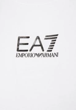 EA7 Emporio Armani T Shirt Imprimé White/black Femme -EA7 Emporio Armani Soldes Magasin 675c4260f763488db6779a5e6f201860
