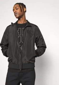EA7 Emporio Armani Homme JACKET Veste Légère Black -EA7 Emporio Armani Soldes Magasin 67c4075eed83412e8fe00544553cd3fa