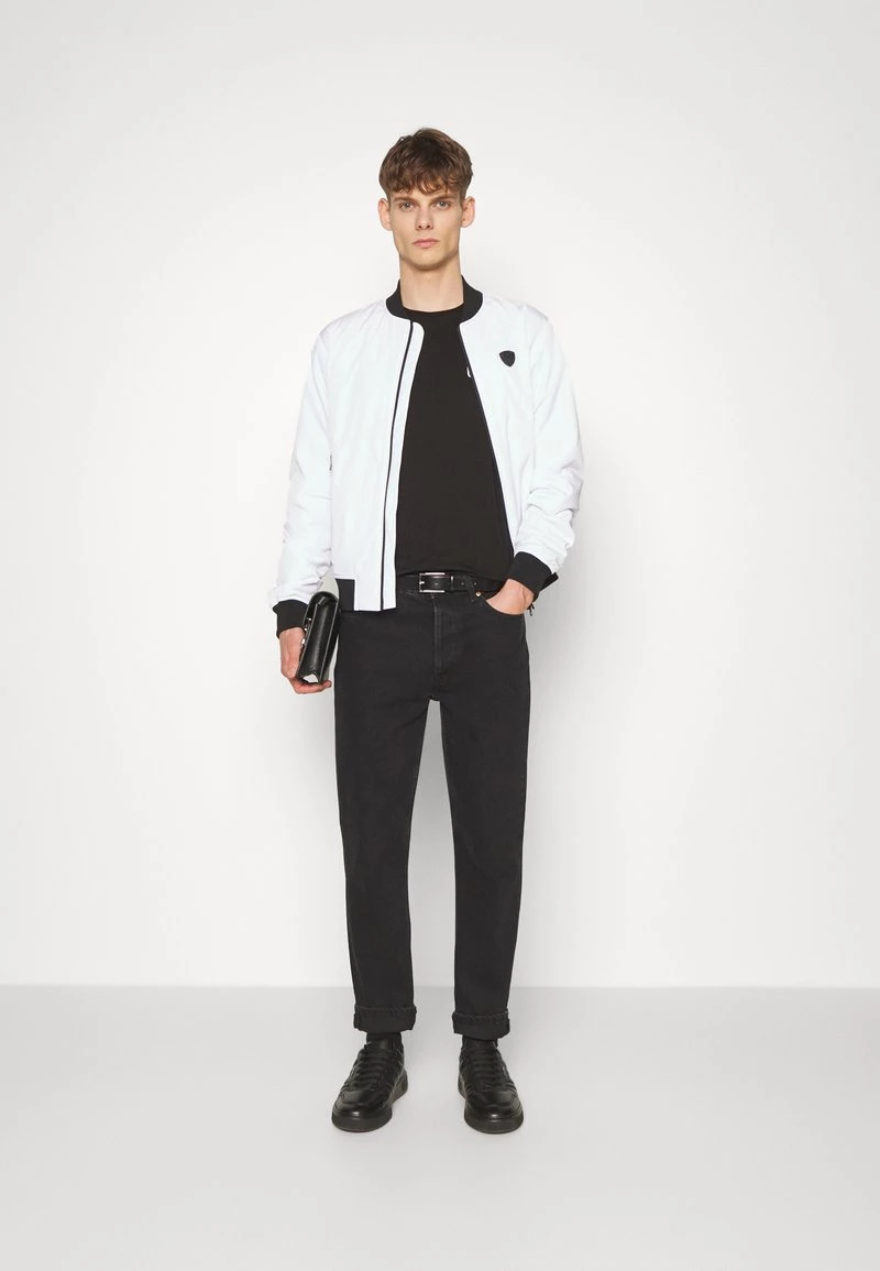 EA7 Emporio Armani Homme JACKET Blouson Bomber White 2 EA7 Emporio Armani Homme JACKET Blouson Bomber White – Image 2