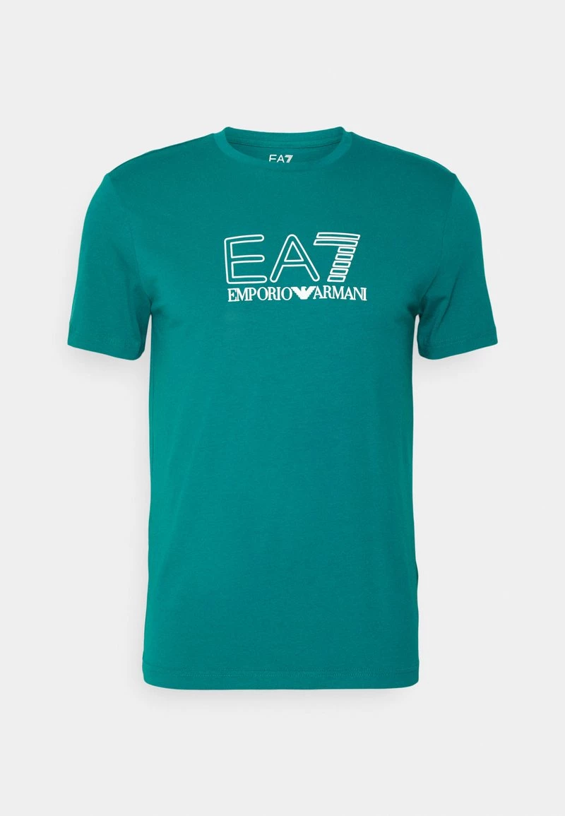 EA7 Emporio Armani Homme T Shirt Imprimé Green 5 EA7 Emporio Armani Homme T Shirt Imprimé Green – Image 5