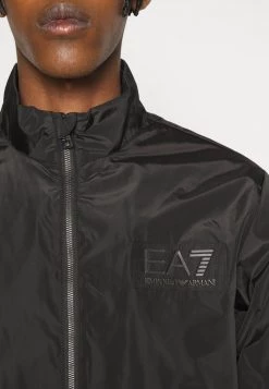 EA7 Emporio Armani Homme JACKET Veste Légère Black -EA7 Emporio Armani Soldes Magasin 6dbdd532efe04d69a6993d31f8d37128