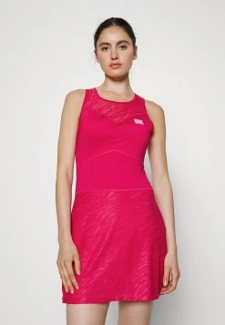 EA7 Emporio Armani Femme TENNIS PRO DRESS Robe De Sport Rosa Scuro