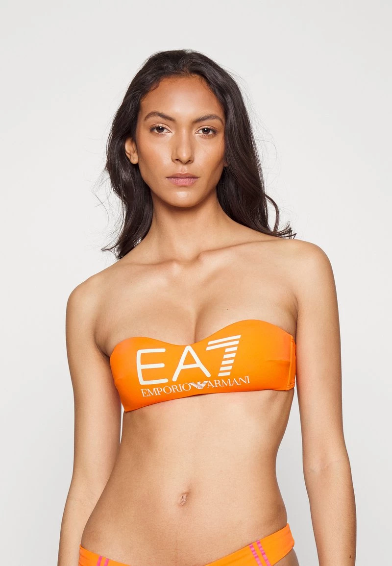 EA7 Emporio Armani SEA WORLD LOGO BAND Bikini Orange Femme 6 EA7 Emporio Armani SEA WORLD LOGO BAND Bikini Orange Femme – Image 6