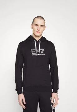 EA7 Emporio Armani Homme Sweat à Capuche Black
