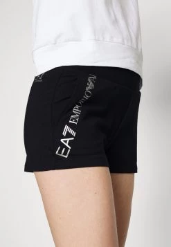 EA7 Emporio Armani Femme Short Black -EA7 Emporio Armani Soldes Magasin 73b1d05f918546e6b3a572533bc90544