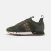 EA7 Emporio Armani Homme Baskets Basses Mottled Olive