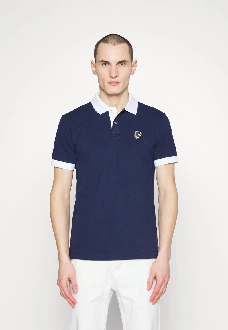 EA7 Emporio Armani Polo Dark Blue Homme 1 EA7 Emporio Armani Polo Dark Blue Homme