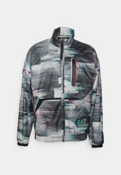 EA7 Emporio Armani Homme JACKET Veste Mi Saison Grey -EA7 Emporio Armani Soldes Magasin 80c421d9a430451a80aa1b57c9e5af5a
