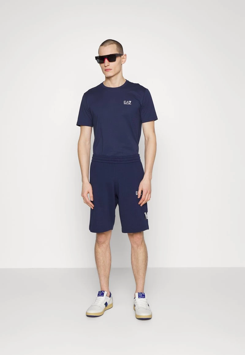 EA7 Emporio Armani BERMUDA Short Dark Blue Homme 2 EA7 Emporio Armani BERMUDA Short Dark Blue Homme – Image 2