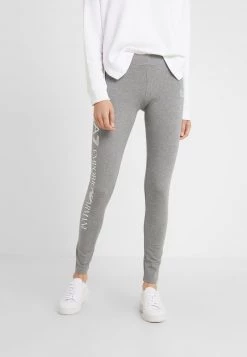 EA7 Emporio Armani Legging Grey/white Femme