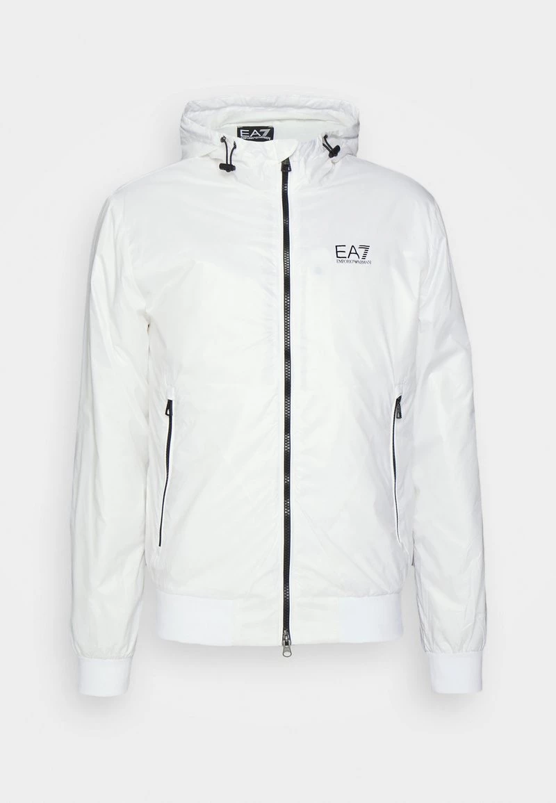 EA7 Emporio Armani JACKET Veste Mi Saison White Homme 6 EA7 Emporio Armani JACKET Veste Mi Saison White Homme – Image 6