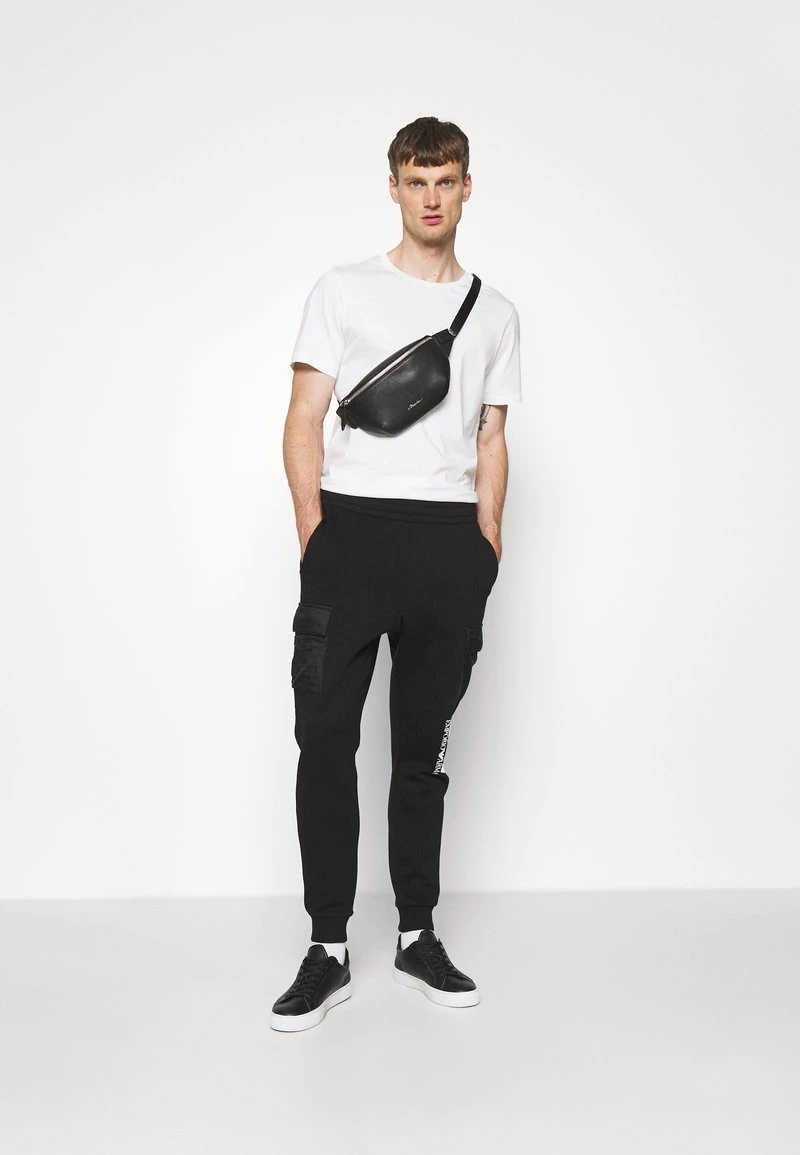 EA7 Emporio Armani Pantalon De Survêtement Black/white Homme 2 EA7 Emporio Armani Pantalon De Survêtement Black/white Homme – Image 2