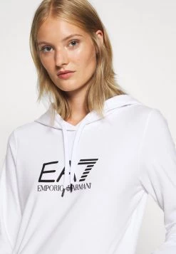 EA7 Emporio Armani Femme Sweatshirt White/black -EA7 Emporio Armani Soldes Magasin 89ee7a5ec6a1463f8a1a8ce702f8a085