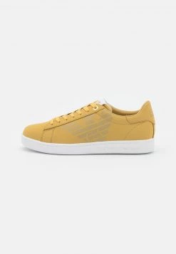 EA7 Emporio Armani UNISEX Baskets Basses Gold