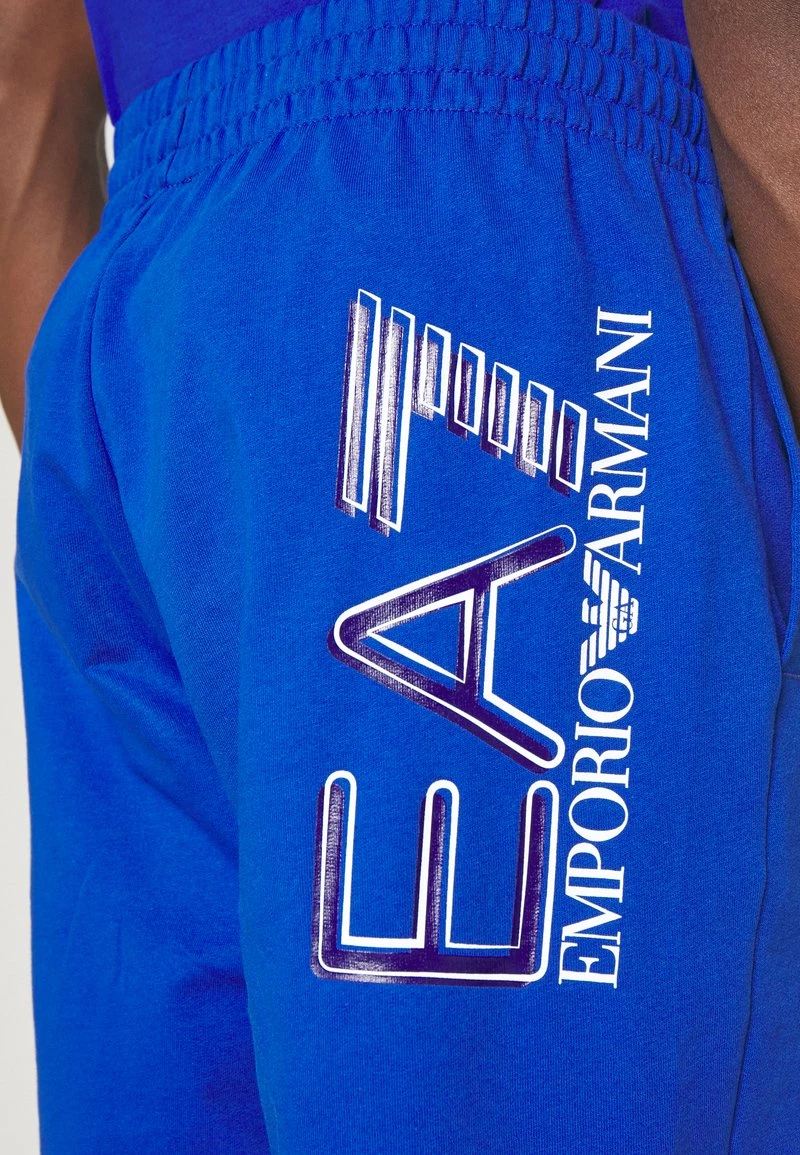 EA7 Emporio Armani Homme BERMUDA Pantalon De Survêtement Royal Blue 6 EA7 Emporio Armani Homme BERMUDA Pantalon De Survêtement Royal Blue – Image 6