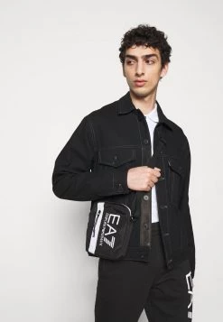 EA7 Emporio Armani UNISEX Sac Bandoulière Black/white