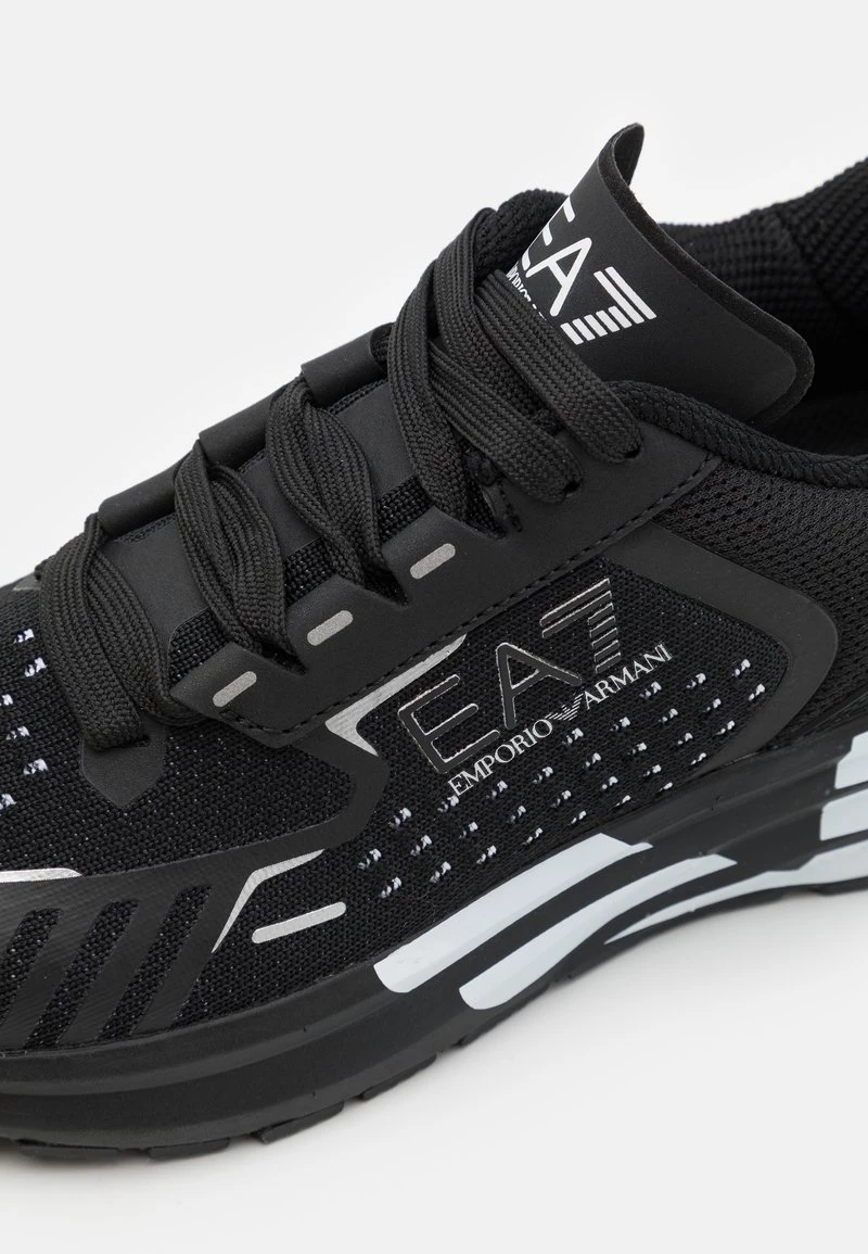 EA7 Emporio Armani UNISEX Baskets Basses Black 6 EA7 Emporio Armani UNISEX Baskets Basses Black – Image 6