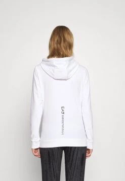 EA7 Emporio Armani Femme Sweatshirt White/black -EA7 Emporio Armani Soldes Magasin 94bcf843c0ea494dac96b393aa2519dd