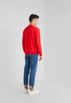EA7 Emporio Armani Sweatshirt Red Homme -EA7 Emporio Armani Soldes Magasin 9aca13babdd84f2aa116a1ed3a6ba107