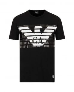 EA7 Emporio Armani T Shirt Imprimé 1200 Homme