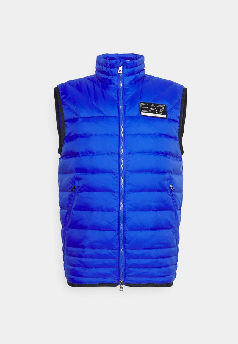 EA7 Emporio Armani Homme Veste Sans Manches Dark Blue/silver 5 EA7 Emporio Armani Homme Veste Sans Manches Dark Blue/silver – Image 5