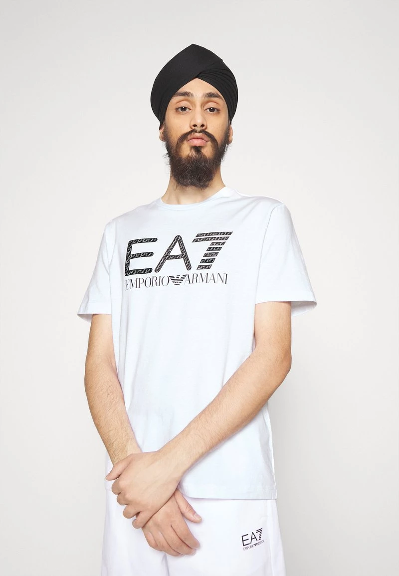 EA7 Emporio Armani Homme T Shirt Imprimé White 4 EA7 Emporio Armani Homme T Shirt Imprimé White – Image 4