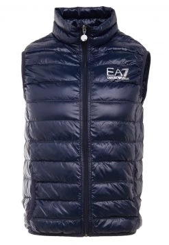 EA7 Emporio Armani Homme DOWN WAIST COAT Veste Sans Manches Night Blue -EA7 Emporio Armani Soldes Magasin a16ebbf8770e45a1bc6a710c045c2ef7