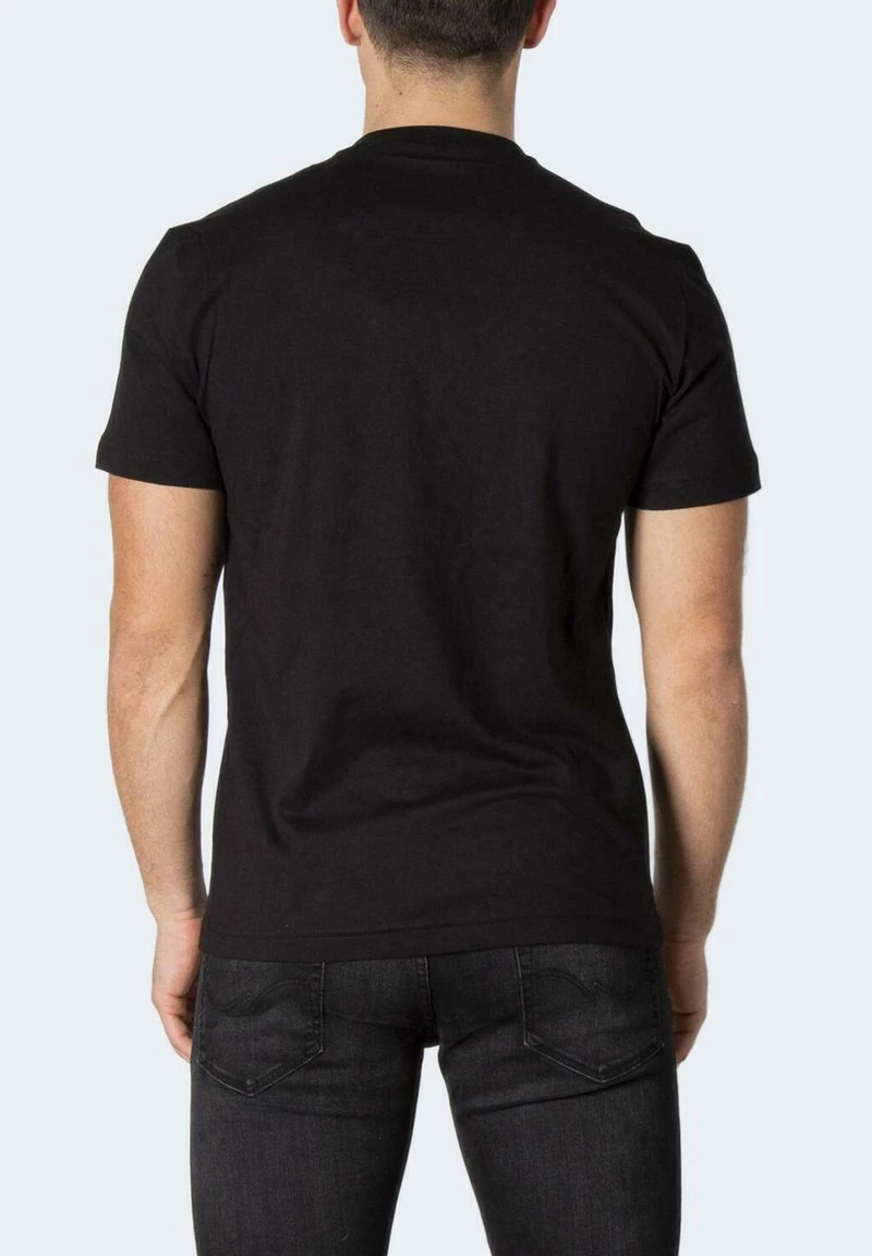 EA7 Emporio Armani Homme STAMPA LOGO T Shirt Imprimé Black 2 EA7 Emporio Armani Homme STAMPA LOGO T Shirt Imprimé Black – Image 2