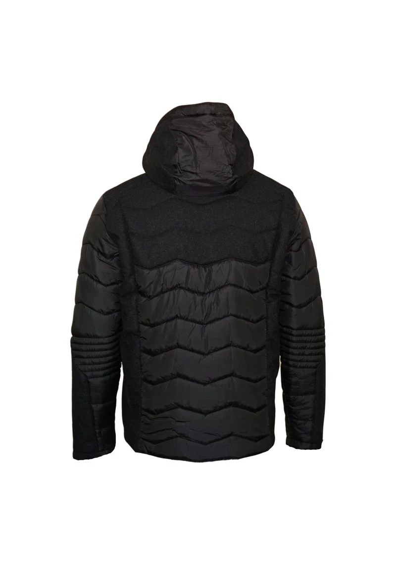 EA7 Emporio Armani MIT KAPUZE Veste D'hiver Black Homme 2 EA7 Emporio Armani MIT KAPUZE Veste D'hiver Black Homme – Image 2