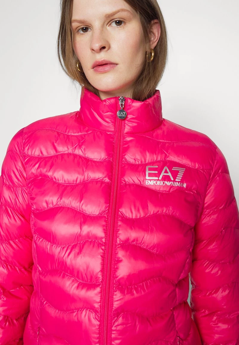 EA7 Emporio Armani JACKET Veste Mi Saison Pink Femme 6 EA7 Emporio Armani JACKET Veste Mi Saison Pink Femme – Image 6