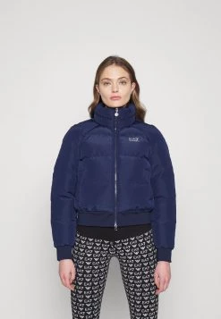 EA7 Emporio Armani Femme Veste D'hiver Navy Blue/silver