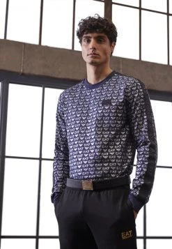 EA7 Emporio Armani Ceinture Black/gold Coloured Unisex