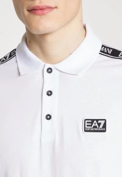 EA7 Emporio Armani Polo White Homme -EA7 Emporio Armani Soldes Magasin bcbb71b80e844d98b559cce300ae534b
