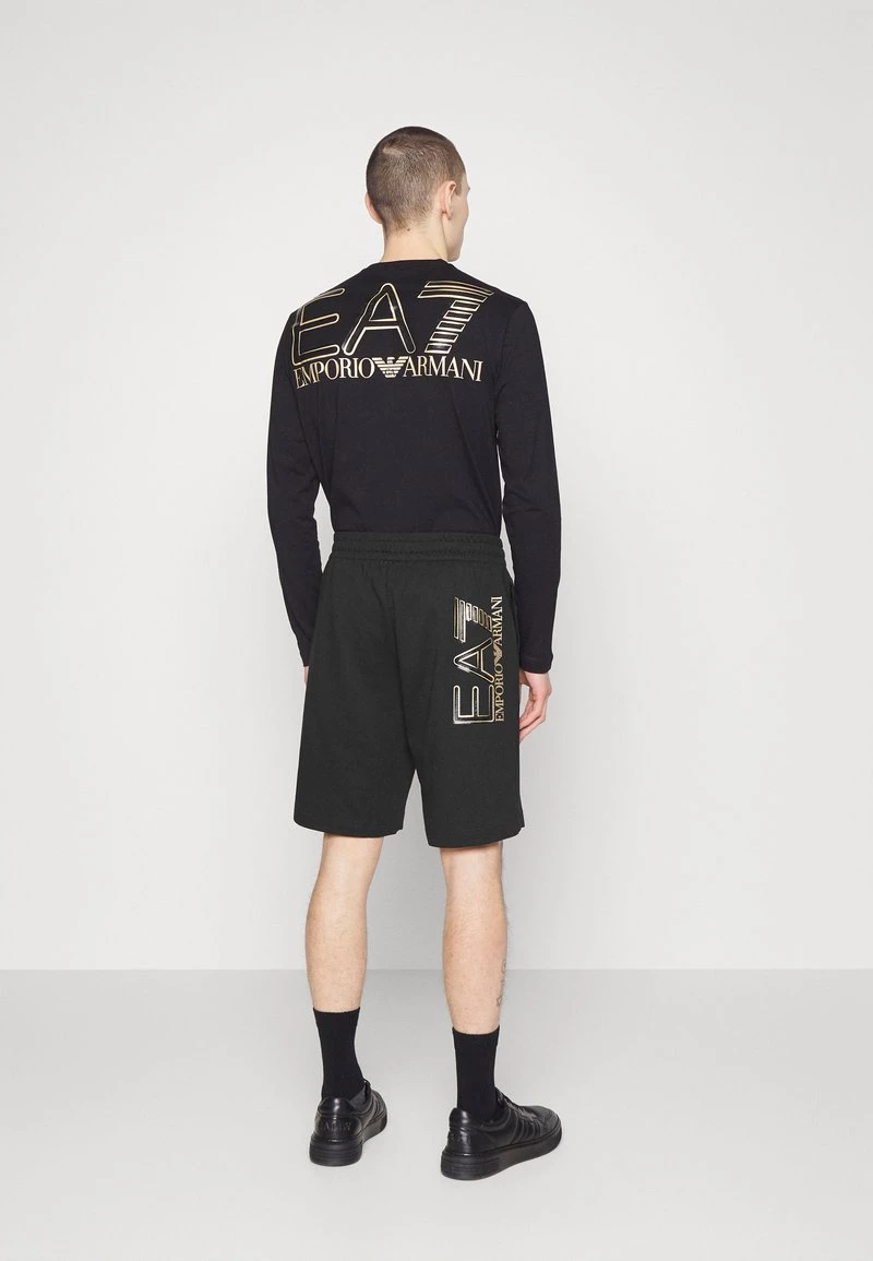 EA7 Emporio Armani Homme BERMUDA Pantalon De Survêtement Black 3 EA7 Emporio Armani Homme BERMUDA Pantalon De Survêtement Black – Image 3