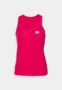 EA7 Emporio Armani Femme PROTANK Débardeur Rosa Scuro -EA7 Emporio Armani Soldes Magasin c71a7b9650af468095e52cd3f6a3fc2a