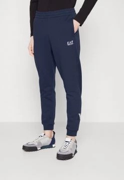 EA7 Emporio Armani Homme TROUSER Pantalon De Survêtement Dark Blue