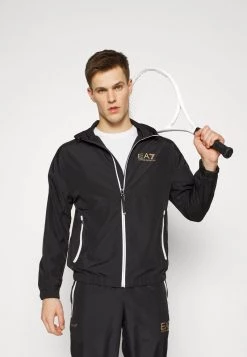 EA7 Emporio Armani TENNIS PRO TRACK SUIT Survêtement Nero Homme -EA7 Emporio Armani Soldes Magasin cc3454e0394c4fd9af3c91e0a4ae47c3