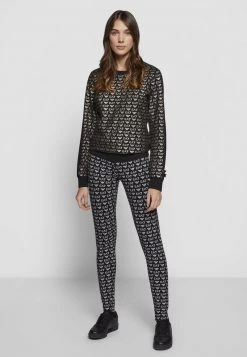 EA7 Emporio Armani ALLOVER LOGO Legging Fancy Black/white Femme 11 EA7 Emporio Armani ALLOVER LOGO Legging Fancy Black/white Femme -EA7 Emporio Armani Soldes Magasin ccddb263c93d4e5ea15165403b6c7573