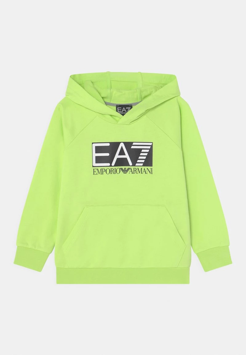 EA7 Emporio Armani Sweatshirt Neon Green Enfant 1 EA7 Emporio Armani Sweatshirt Neon Green Enfant