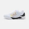 EA7 Emporio Armani TENNIS TECH CLAY Chaussures De Tennis Pour Terre Battueerre Battue White/gold/black Homme