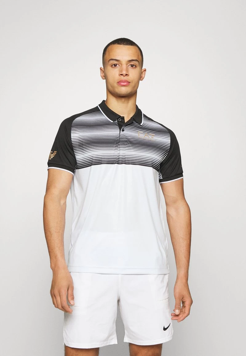 EA7 Emporio Armani TENNIS PRO Polo Bianco Homme 1 EA7 Emporio Armani TENNIS PRO Polo Bianco Homme