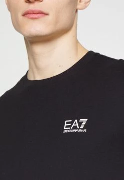 EA7 Emporio Armani T Shirt à Manches Longues Black Homme -EA7 Emporio Armani Soldes Magasin dda44d12dcc548c280b067d7f57b1cf2