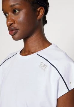 EA7 Emporio Armani Femme TENNIS CLUB TEE T Shirt De Sport Bianco 11 EA7 Emporio Armani Femme TENNIS CLUB TEE T Shirt De Sport Bianco -EA7 Emporio Armani Soldes Magasin e1bf49e4cef44e229596b73281191c89