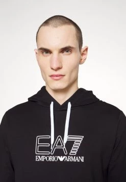 EA7 Emporio Armani Homme Sweat à Capuche Black -EA7 Emporio Armani Soldes Magasin e23d70badc014773a68d2900b86fc7f4